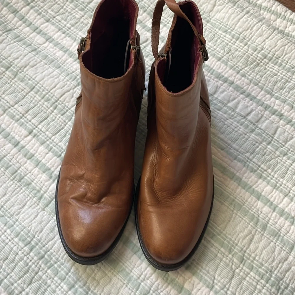 Graffini leather booties - Picture 3 of 7